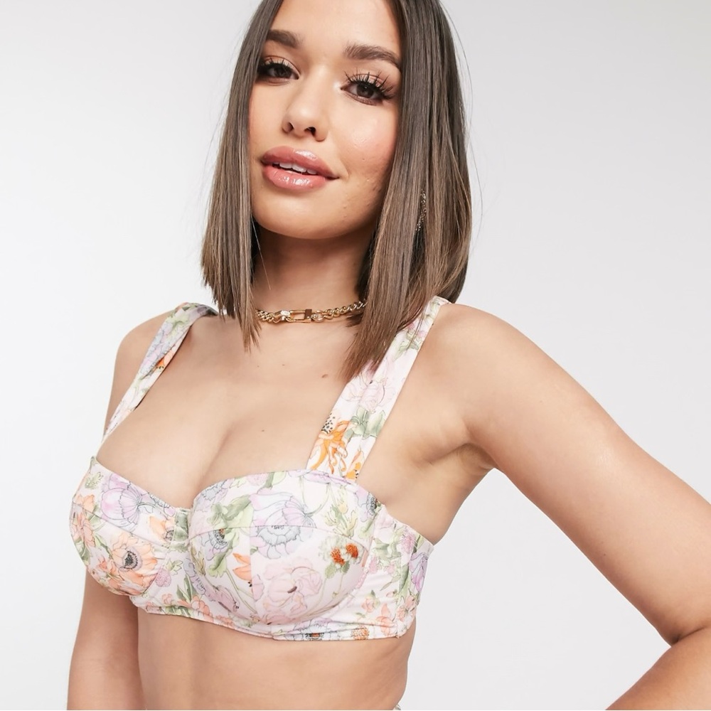 ASOS DESIGN Fuller Bust Underwired Bikini Top